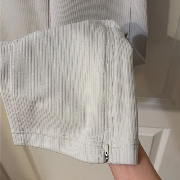 NEW lululemon athletica ribbed softstream zip-leg HR crop 25” Pull-On Pants - Picture 2 of 11